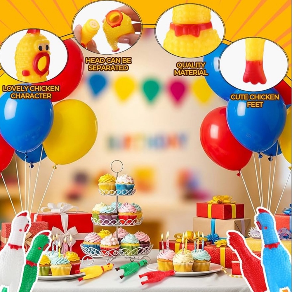 Grab Your 1 Squeaky Chicken!!! Get a Chance to Win Lux MCM or Coccinelle - Picture 5 of 9